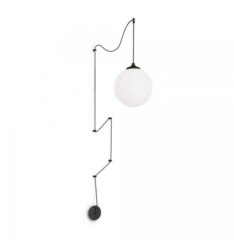 Ideal Lux BOA SP1 NERO Mod. 160856 Lampada A Sospensione 1 Luce