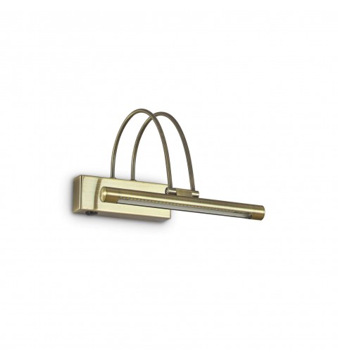 Ideal Lux BOW AP D26 BRUNITO Mod. 121338 Lampada Da Parete 1 Luce