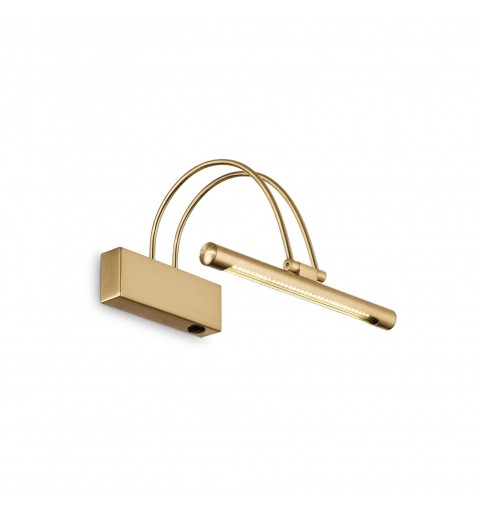 Ideal Lux BOW AP D26 OTTONE Mod. 121154 Lampada Da Parete 1 Luce