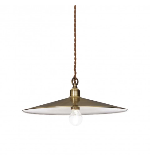 Ideal Lux CANTINA SP1 BRUNITO Mod. 112701 Lampada A Sospensione 1 Luce
