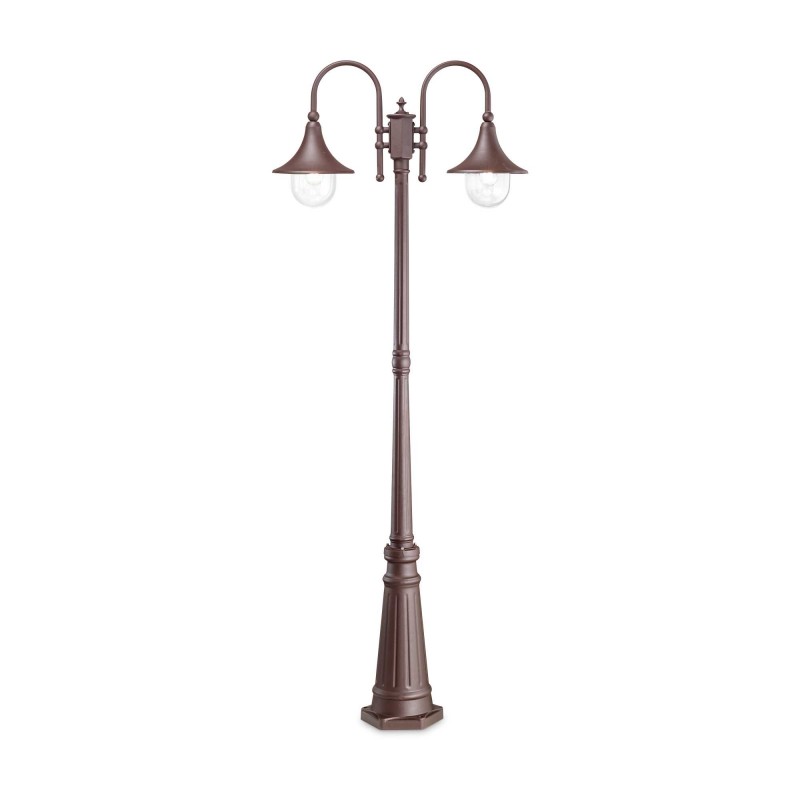 Ideal Lux CIMA PT2 COFFEE Mod. 246840 Lampada Da Terra 2 Luci