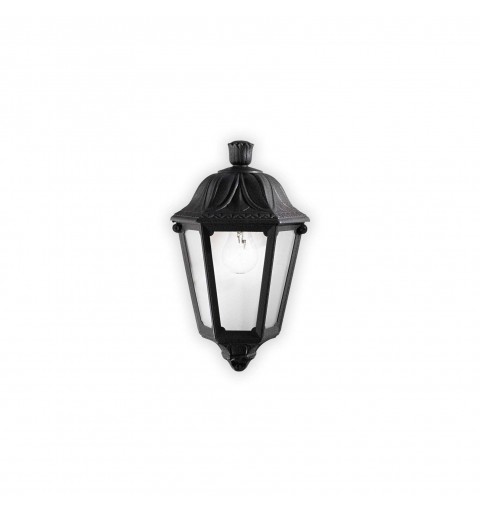 Ideal Lux DAFNE AP1 SMALL NERO Mod. 101552 Lampada Da Parete 1 Luce