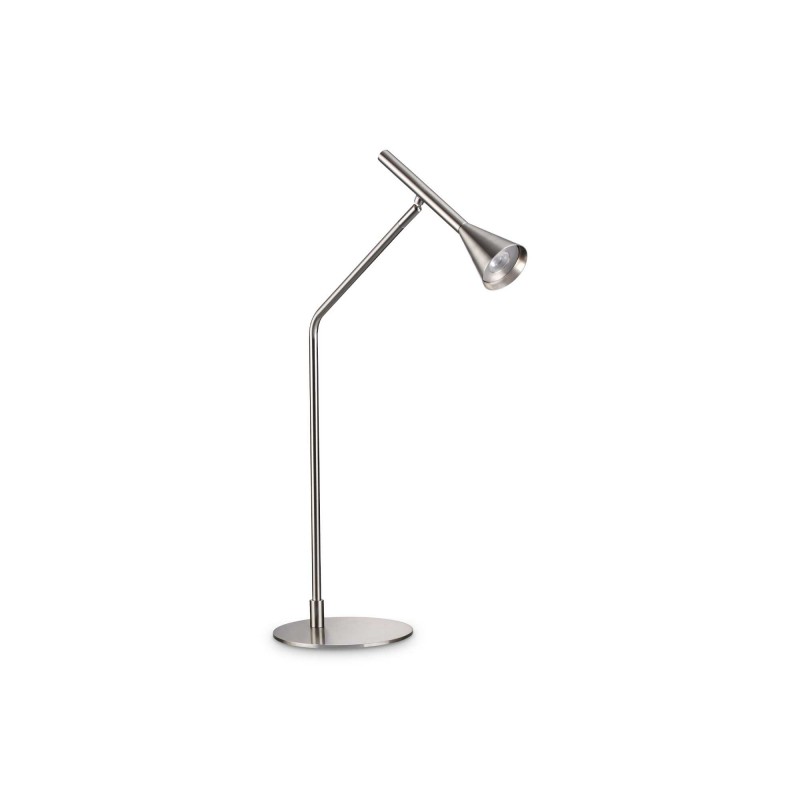 Ideal Lux DIESIS TL NICKEL Mod. 291093 Lampada Da Tavolo 1 Luce