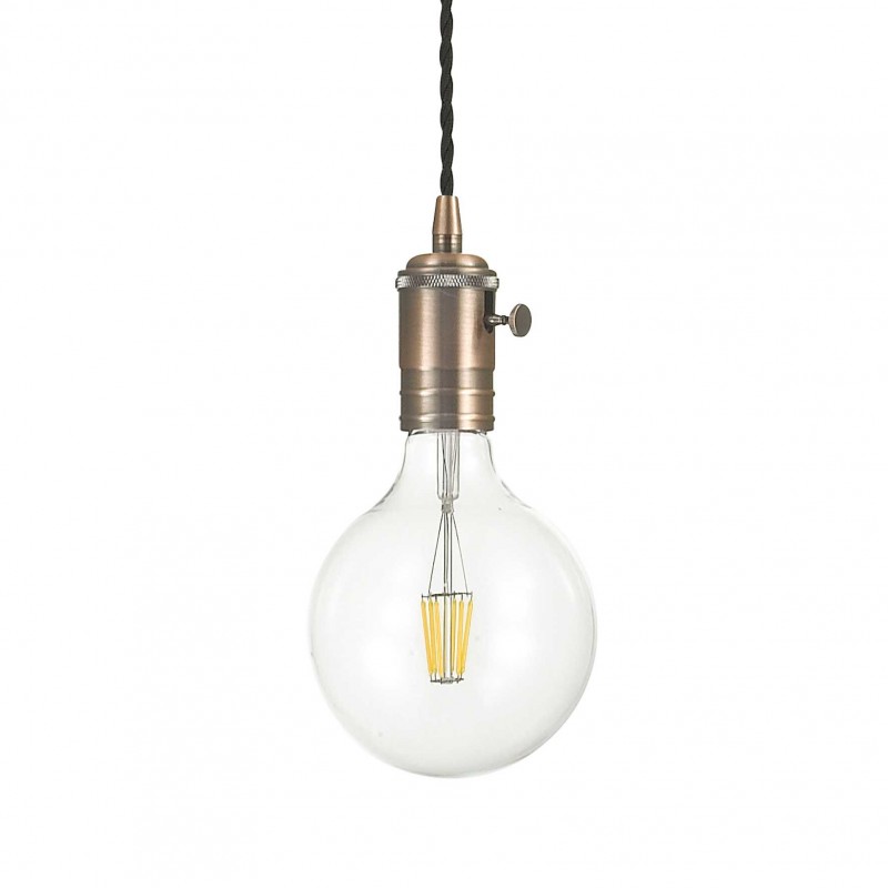 Ideal Lux DOC SP1 RAME Mod. 163123 Lampada A Sospensione 1 Luce