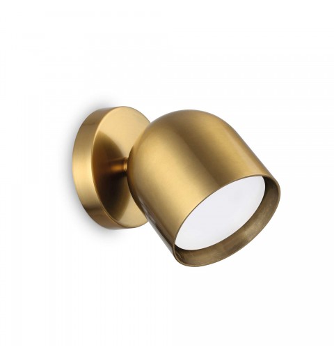 Ideal Lux DODO AP1 OTTONE Mod. 314129 Lampada Da Parete 1 Luce