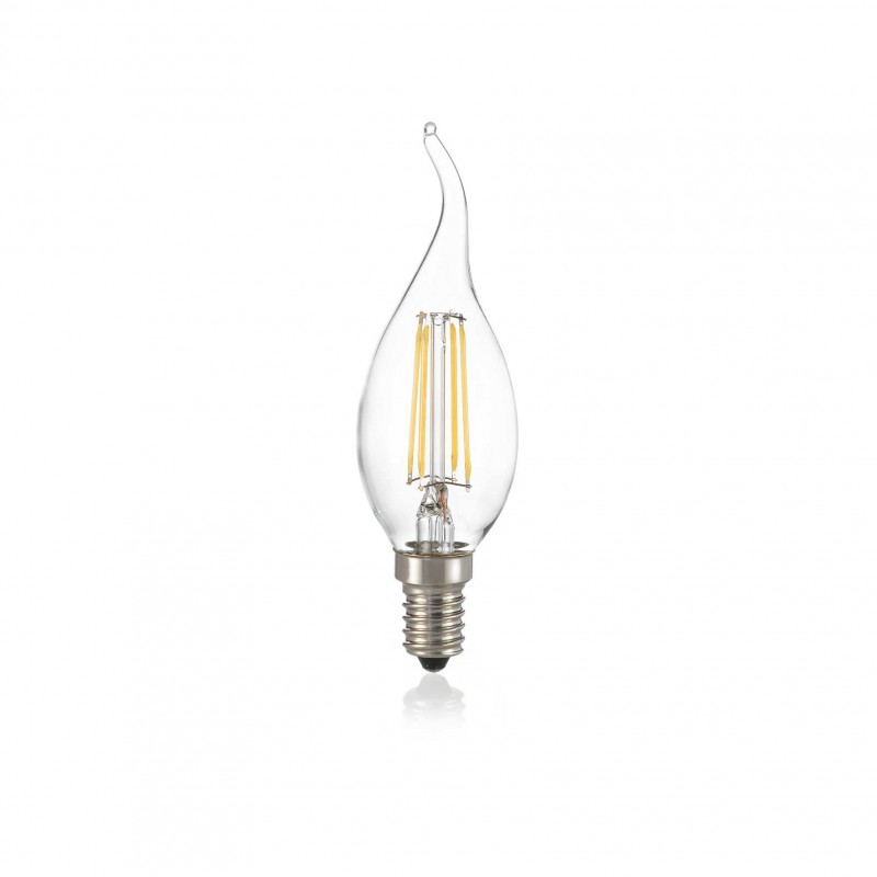 Ideal Lux E14 CANDELA 4W 3000K CRI80 TRASP Mod. 101248 Lampadina