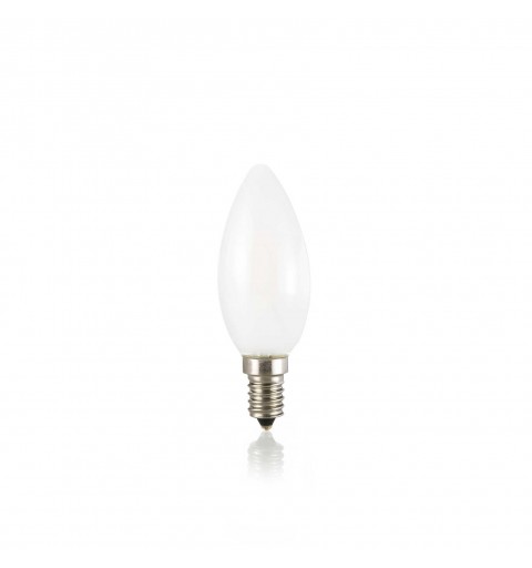 Ideal Lux E14 OLIVA 4W 3000K CRI80 BIANCO Mod. 101231 Lampadina