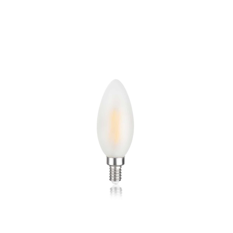 Ideal Lux E14 OLIVA 4W 3000K CRI80 SATIN Mod. 326610 Lampadina