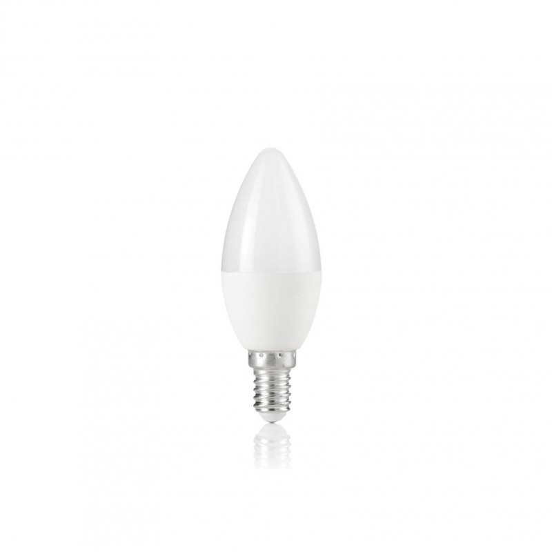 Ideal Lux E14 OLIVA 6W 3000K CRI80 BIANCO Mod. 151748 Lampadina