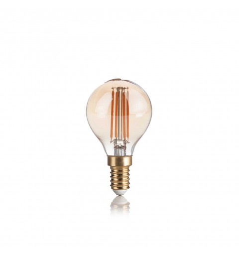 Ideal Lux E14 SFERA 4W 2200K CRI80 AMBRA Mod. 151656 Lampadina