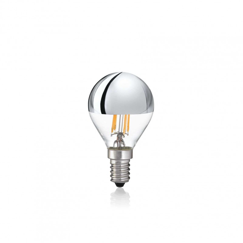 Ideal Lux E14 SFERA 4W 3000K CRI80 CROMO Mod. 101262 Lampadina