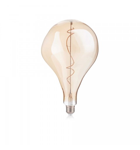 Ideal Lux E27 CRASH 4W 2200K CRI80 AMBRA Mod. 237251 Lampadina