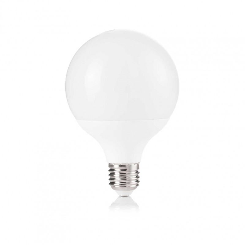 Ideal Lux E27 GLOBO D095 15W 3000K CRI80 BIANCO Mod. 151779 Lampadina