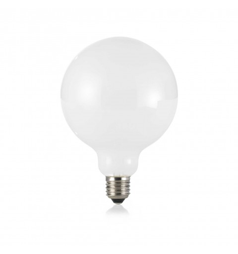 Ideal Lux E27 GLOBO D125 08W 3000K CRI80 BIANCO Mod. 101354 Lampadina