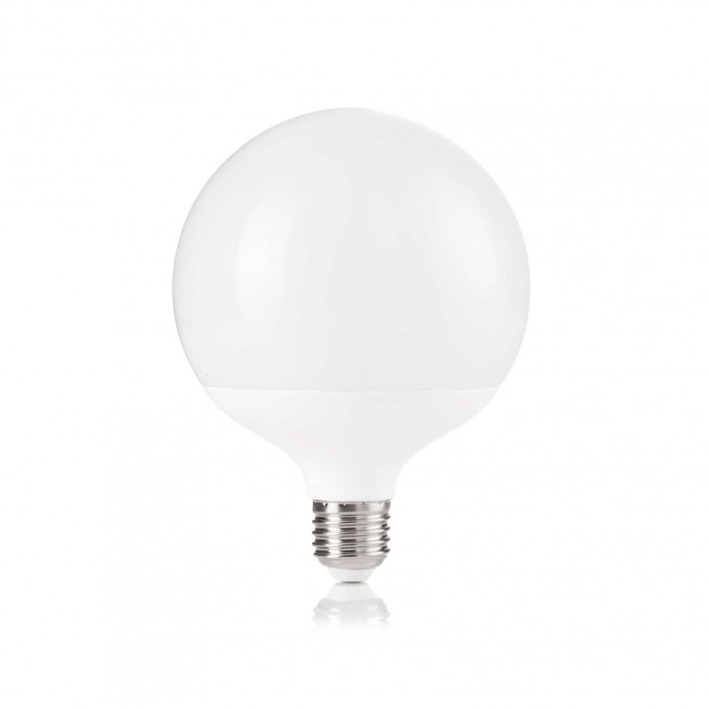 Ideal Lux E27 GLOBO D125 18W 3000K CRI80 BIANCO Mod. 151786 Lampadina