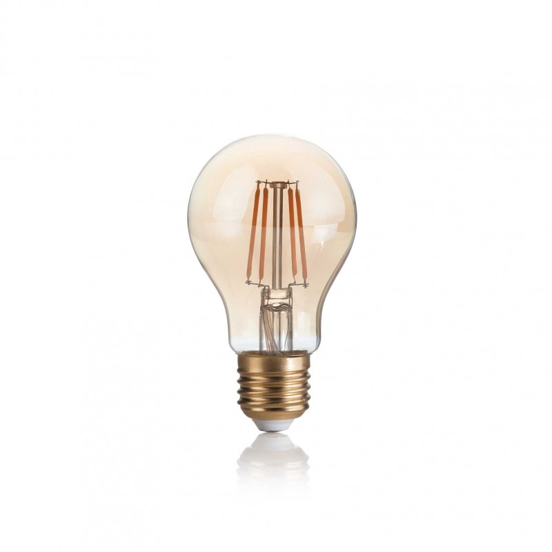 Ideal Lux E27 GOCCIA 04W 2200K CRI80 AMBRA Mod. 151687 Lampadina