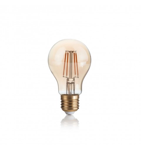 Ideal Lux E27 GOCCIA 04W 2200K CRI80 AMBRA Mod. 151687 Lampadina