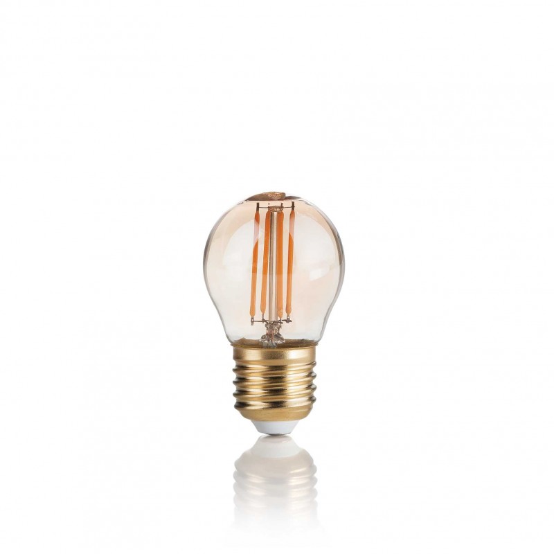 Ideal Lux E27 SFERA 4W 2200K CRI80 AMBRA Mod. 151861 Lampadina