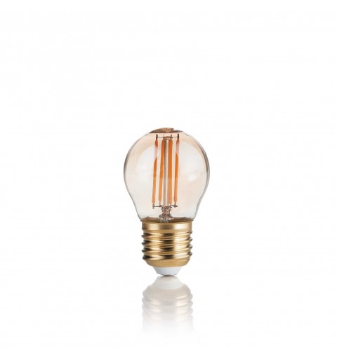 Ideal Lux E27 SFERA 4W 2200K CRI80 AMBRA Mod. 151861 Lampadina