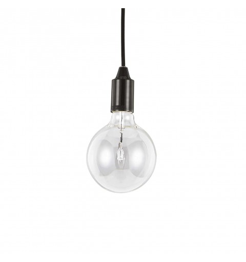 Ideal Lux EDISON SP1 NERO Mod. 113319 Lampada A Sospensione 1 Luce