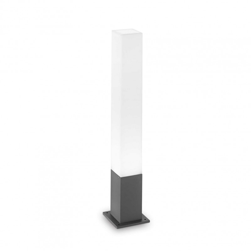 Ideal Lux EDO OUTDOOR PT1 SQUARE ANTRACITE Mod. 135762 Lampada Da Terra 1 Luce