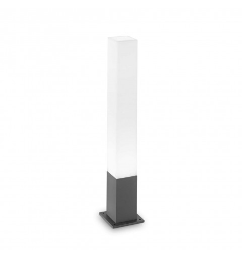 Ideal Lux EDO OUTDOOR PT1 SQUARE ANTRACITE Mod. 135762 Lampada Da Terra 1 Luce