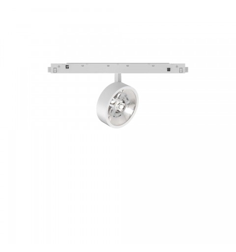 Ideal Lux EGO TRACK FLAT SINGLE 09W 3000K DALI WH Mod. 300535 Sistema Lineare 1 Luce