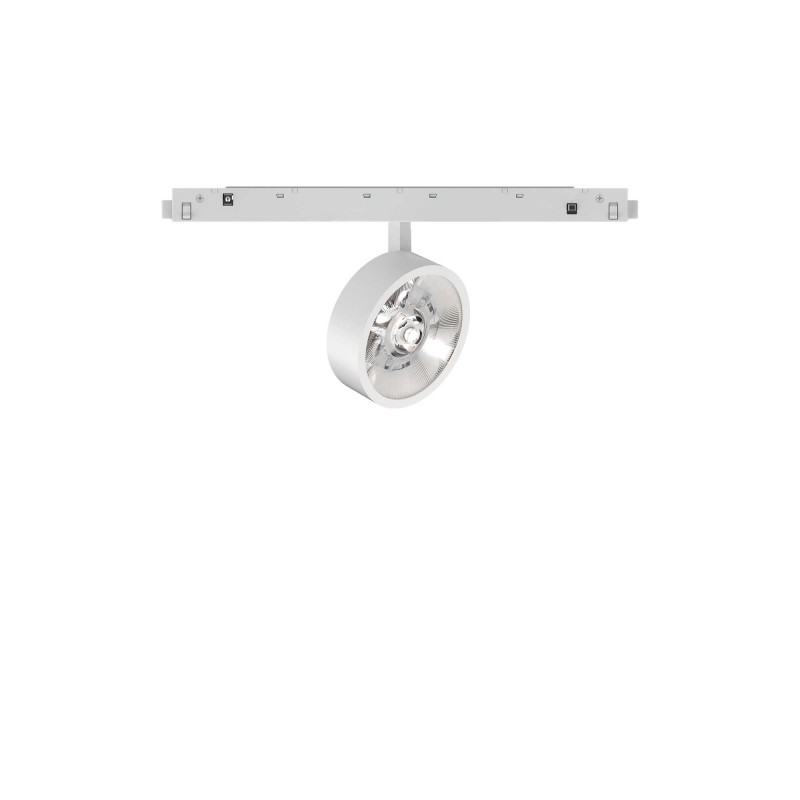 Ideal Lux EGO TRACK FLAT SINGLE 09W 3000K ON-OFF WH Mod. 300504 Sistema Lineare 1 Luce