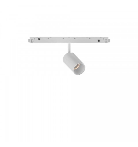 Ideal Lux EGO TRACK SINGLE 08W 3000K 1-10V WH Mod. 303697 Sistema Lineare 1 Luce