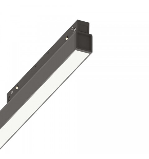 Ideal Lux EGO WIDE 13W 3000K ON-OFF BK Mod. 257716 Sistema Lineare 1 Luce