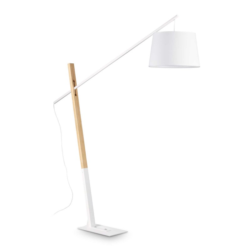 Ideal Lux EMINENT PT1 BIANCO Mod. 207582 Lampada Da Terra 1 Luce