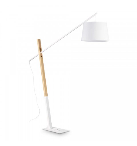 Ideal Lux EMINENT PT1 BIANCO Mod. 207582 Lampada Da Terra 1 Luce
