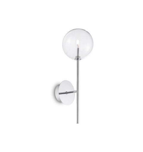 Ideal Lux EQUINOXE AP1 CROMO Mod. 200132 Lampada Da Parete 1 Luce