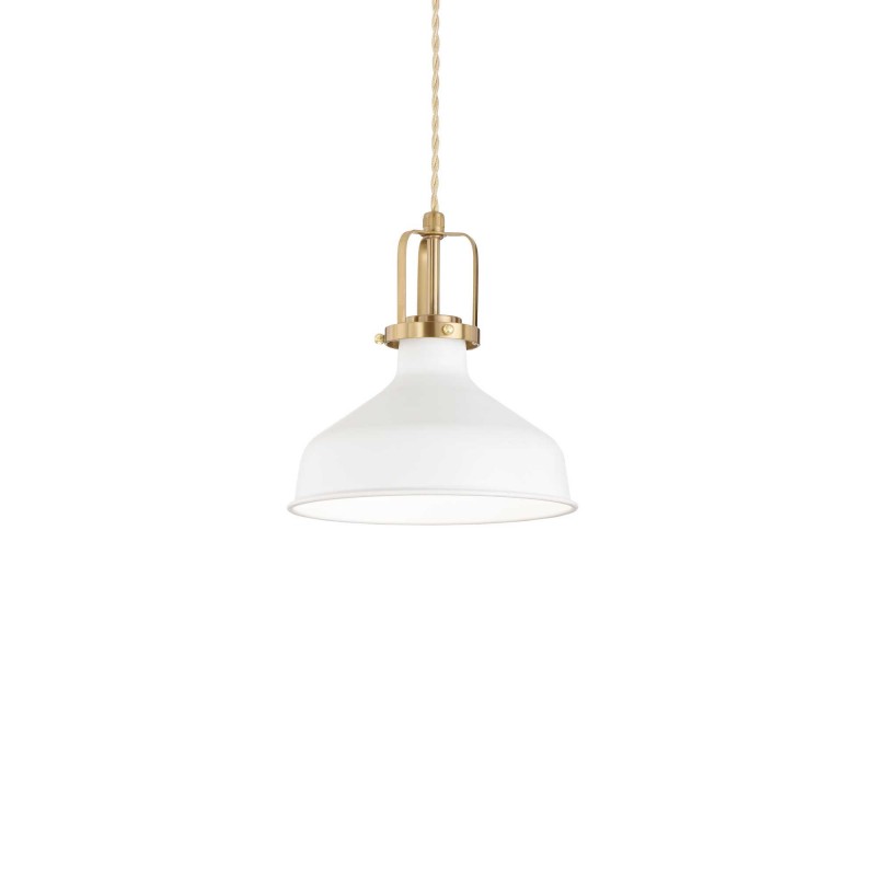 Ideal Lux ERIS-1 SP1 BIANCO Mod. 238104 Lampada A Sospensione 1 Luce