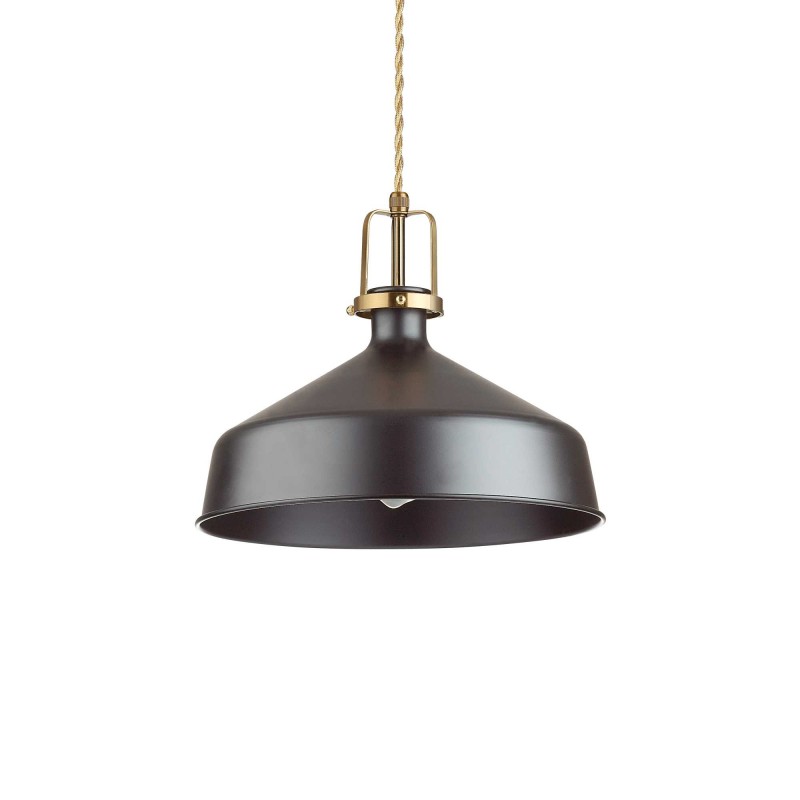 Ideal Lux ERIS-1 SP1 NERO Mod. 249056 Lampada A Sospensione 1 Luce