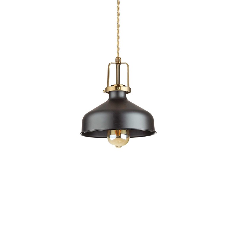 Ideal Lux ERIS-2 SP1 NERO Mod. 249063 Lampada A Sospensione 1 Luce