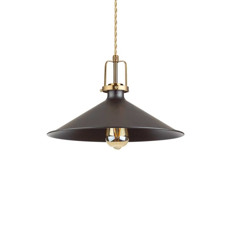 Ideal Lux ERIS-4 SP1 NERO Mod. 249087 Lampada A Sospensione 1 Luce