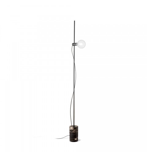 Ideal Lux EVA PT1 NERO Mod. 295213 Lampada Da Terra 1 Luce