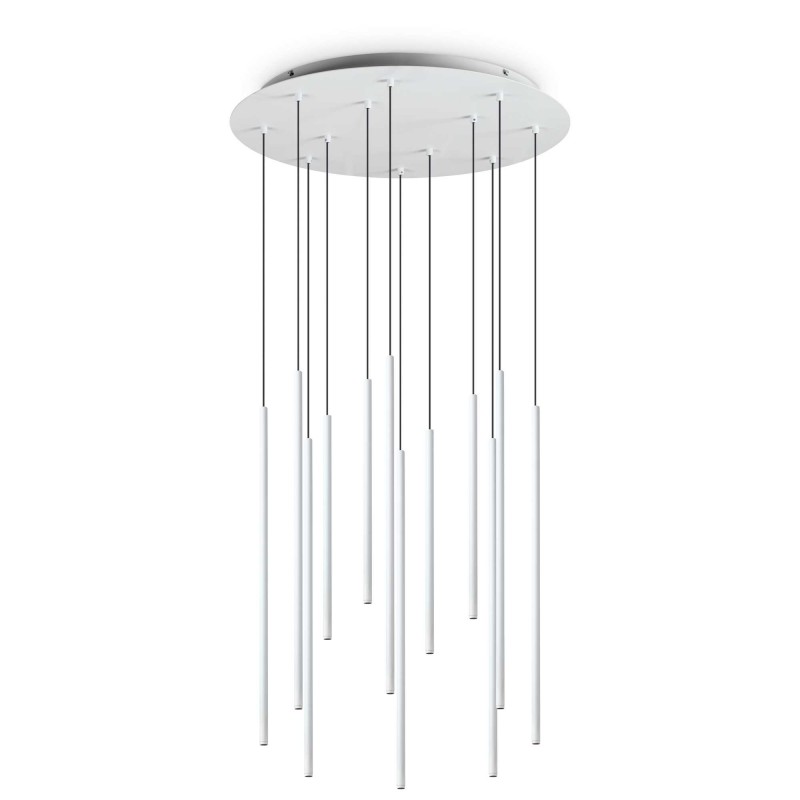 Ideal Lux FILO SP12 BIANCO Mod. 263441 Lampada A Sospensione 12 Luci