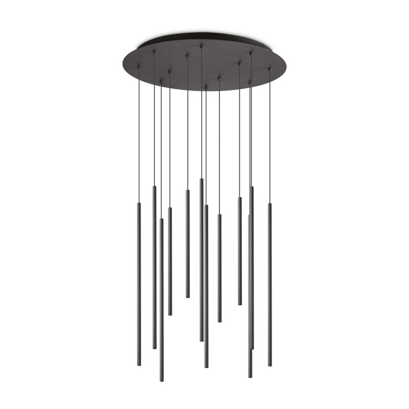 Ideal Lux FILO SP12 NERO Mod. 263434 Lampada A Sospensione 12 Luci
