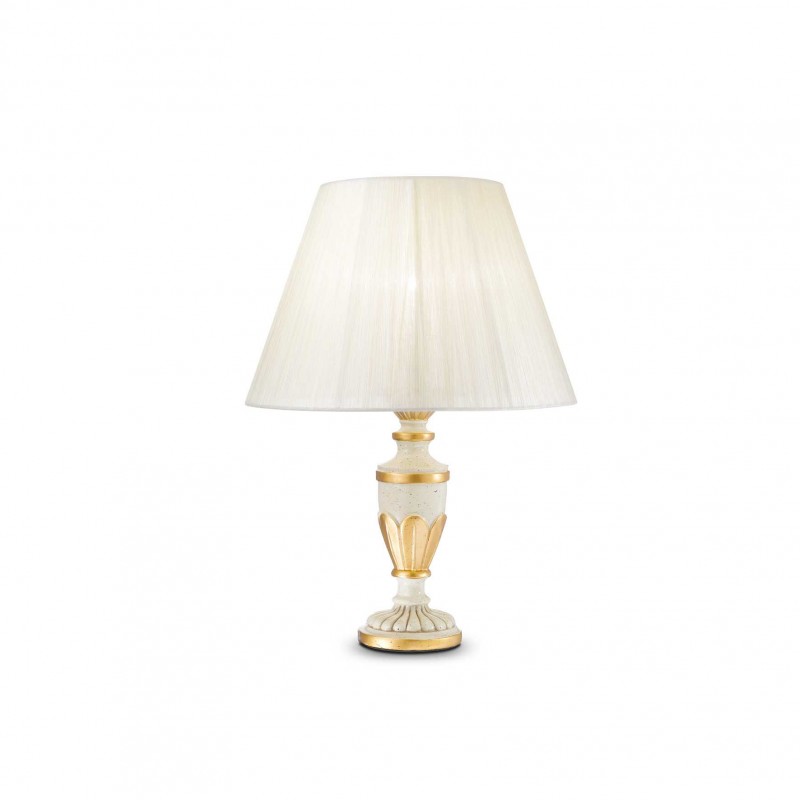 Ideal Lux FIRENZE TL1 BIANCO Mod. 012889 Lampada Da Tavolo 1 Luce