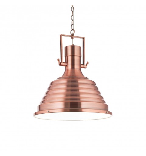 Ideal Lux FISHERMAN SP1 RAME Mod. 134871 Lampada A Sospensione 1 Luce