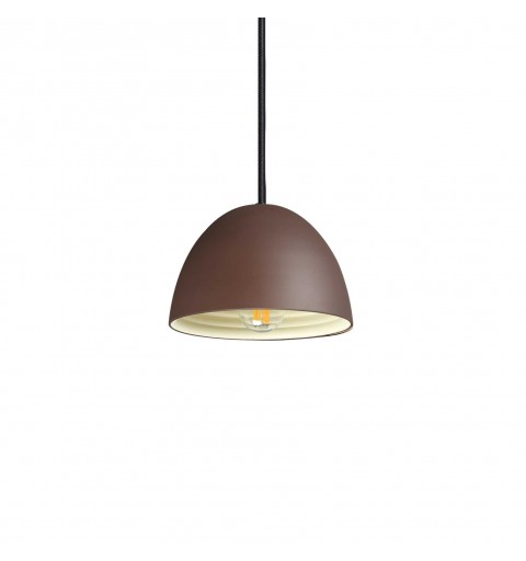 Ideal Lux FOLK SP1 D18 COFFEE Mod. 174204 Lampada A Sospensione 1 Luce