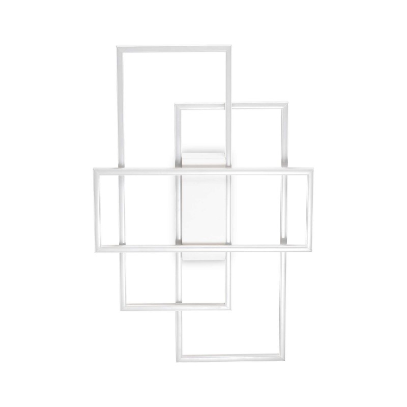 Ideal Lux FRAME PL RETTANGOLO BIANCO Mod. 230726 Lampada Da Soffitto 1 Luce