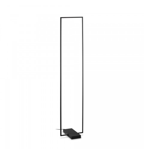 Ideal Lux FRAME PT NERO Mod. 299617 Lampada Da Terra 1 Luce