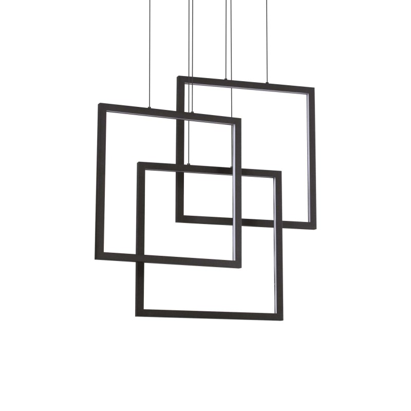 Ideal Lux FRAME SP QUADRATO NERO Mod. 269375 Lampada A Sospensione 1 Luce