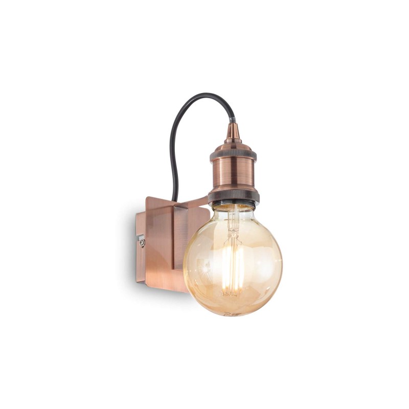 Ideal Lux FRIDA AP1 RAME Mod. 163338 Lampada Da Parete 1 Luce