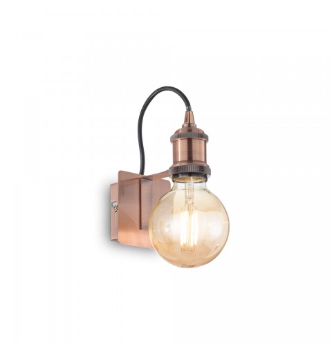 Ideal Lux FRIDA AP1 RAME Mod. 163338 Lampada Da Parete 1 Luce