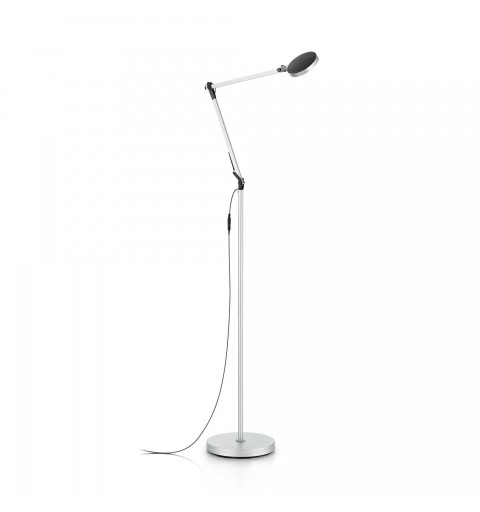 Ideal Lux FUTURA PT ALLUMINIO Mod. 204956 Lampada Da Terra 1 Luce