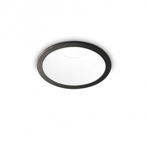 Ideal Lux GAME TRIM ROUND 11W 3000K BK WH Mod. 192338 Lampada Da Incasso 1 Luce